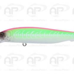 Bone Toughfia Yellowcheek Jerk 100 12 g Slow Sinking 10 cm Fluorocent Pink Green