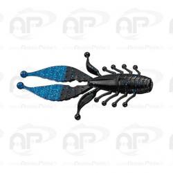 Leurre Souple Ever Green Kicker Bug 5.5 Black Blue 3 5.5'' - 14cm