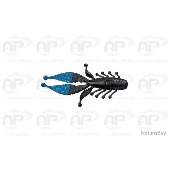 Leurre Souple Ever Green Kicker Bug 5.5 Black Blue 3 5.5'' - 14cm
