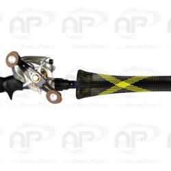 The Rod Glove Fishing Rod Sleeve Casting 7.5' Jusqu'à 7.5' (2.28m) Yellow Spyder