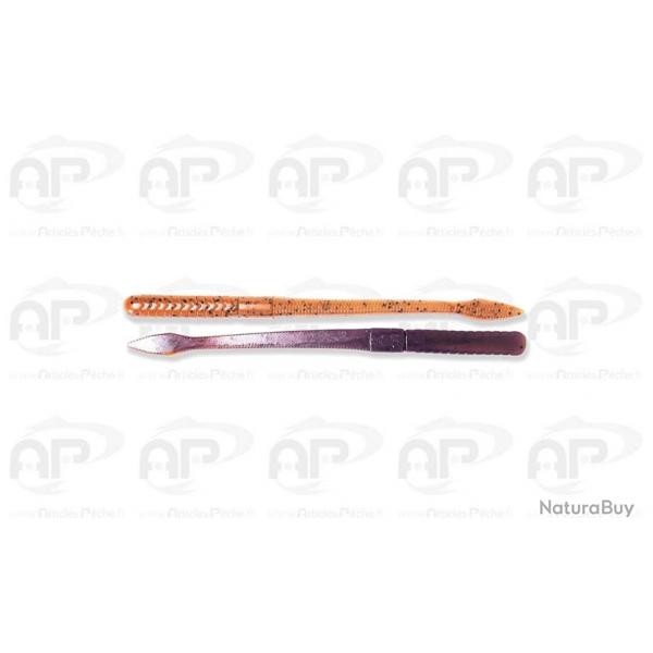 X Zone MB Fat Finesse Worm 6" 8 15cm Peanut Butter Jelly