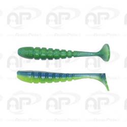 X Zone Pro Series Swammer 4" 6 10 cm Electric Blue / Chartreuse