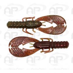 X Zone Muscle Back Finesse 3.25" 8 8cm Border Craw