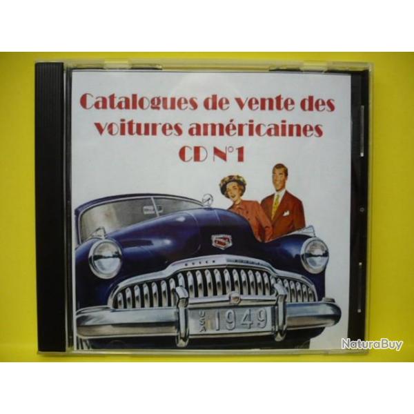 640 Catalogues et brochures des voitures amricaines de 1900  1999 - CD N1/7