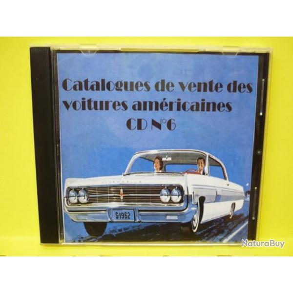 710 Catalogues et brochures des voitures amricaines de 1900  1999 - CD N6/7