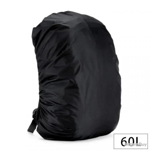 Juste de sac tanche housse de sac impermable 60 L noir