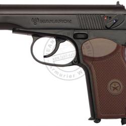 Pistolet à plomb CO2 4.5mm BB UMAREX Legends Makarov noir (3 joules)