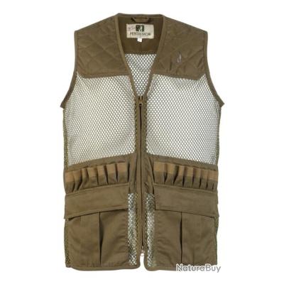Gilet de chasse bicolore kaki/marron Sarcelle - 4836