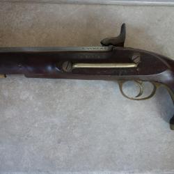pistolet percussion poudre noire