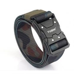 CEINTURE TACTIQUE À LIBÉRATION RAPIDE - BOUCLE PRESSION - CAMO 1