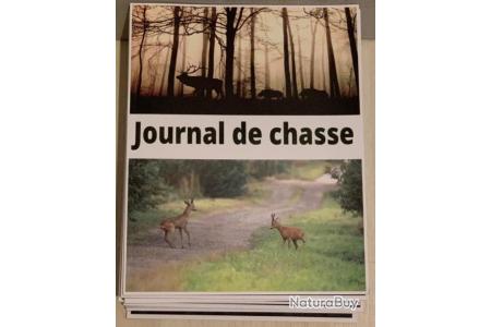 Cahier de prélèvements cahier de hutte journal de chasse 30 pages couverture  brillant - Idées cadeaux (11002241)