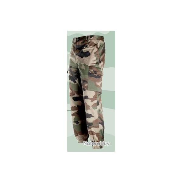 DESTOCK !! Pantalon rglementaire F2 camouflage T92L