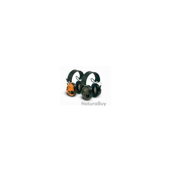 CASQUE PELTOR SPORTAC 3M VERT/ORANGE