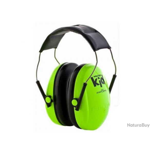 CASQUE ENFANT PELTOR VERT