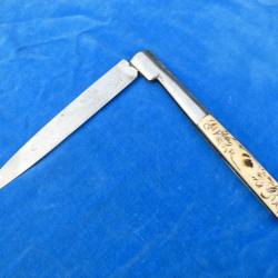 COUTEAU ANCIEN Old Knife - VENDETTA CORSE - 716 VERITABLE EDOUARD - 42 CM