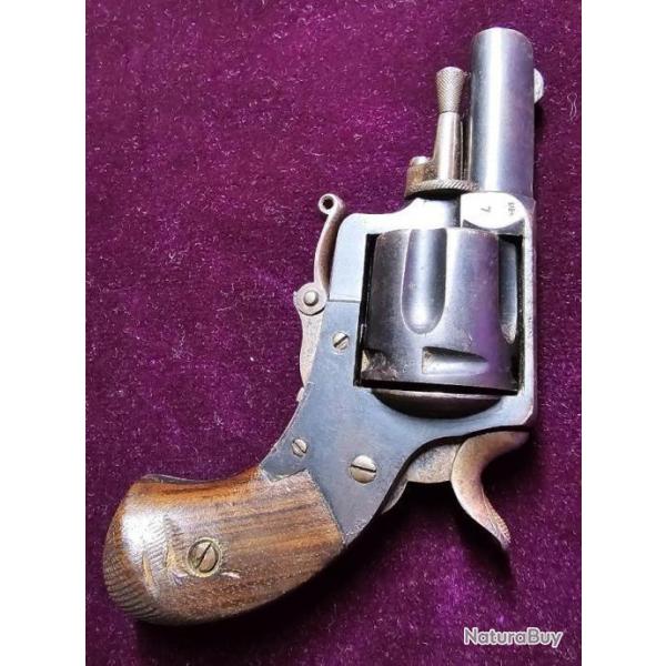 Revolver Bulldog, artisan Belge, poinon ELG