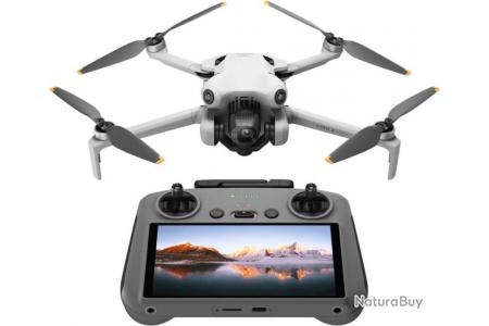 Drone Professionnel DJI Mini 4 Pro Mini Drone Pliable avec Caméra 4K Temps  de Vol 34 min - Drones et multirotors (11004565)