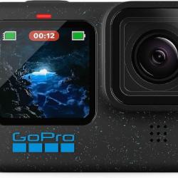 Caméra Sport GOPRO HERO 12 BLACK Caméra Sportive Embarquée Professionnel avec accessoires NOUVEAUTE