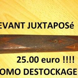 devant longuesse fusil juxtaposé hammerless modèle inconnue à 25.00 eur!!- VENDU PAR JEPERCUTE (D23)