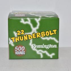 500 Munitions Remington Thunderbolt calibre 22lr