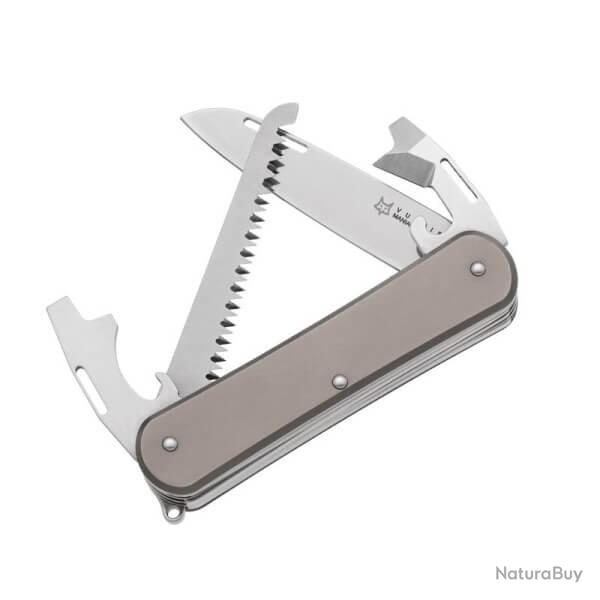 Couteau pliant Multifonctions Fox Vulpis FX.VP130.S4TI Titanium 4 pices