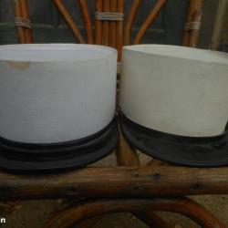 lot de 2 képis blanc de la légion