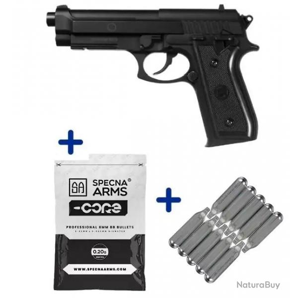 Pack Airsoft PT92 Abs Co2