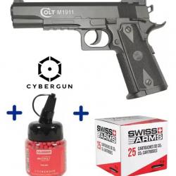 Pack Airsoft Colt 1911 Match Co2