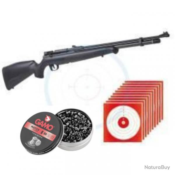 Carabine Benjamin Maximus PCP + 250 Plombs + 10 Cibles - Cal.4.5mm - 19.9 Joules - Destock'Tir