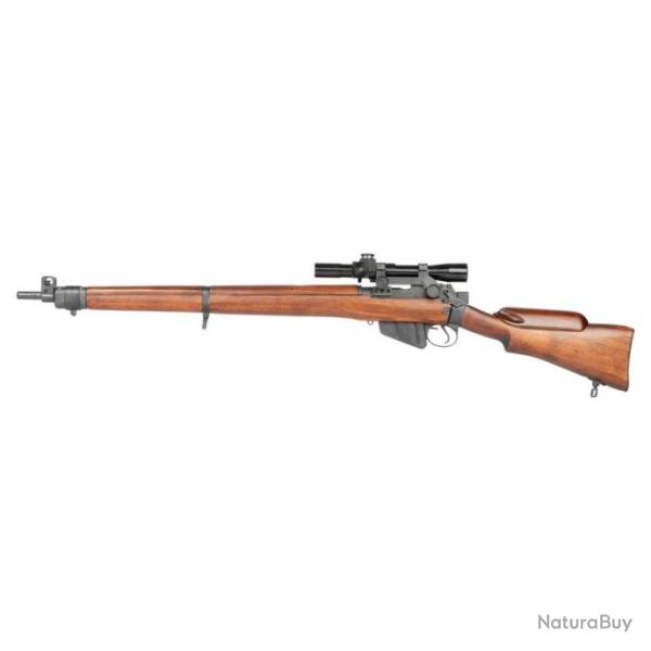 Fusil Lee Enfield MKI SMLE British Bois & Metal w/ Lunette (Ares)