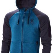 Hoodie Browning Design Rétro Sweat à Capuche Browning Montana - Style Sportif Vintage - 241g Sweat Capuche Browning