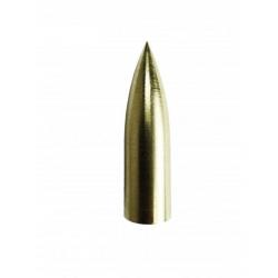 Pointe ogive en laiton vissable pour fût bois 100 grains 5/16"