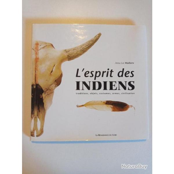 Livre L'esprit des indiens de Anna Lee walters