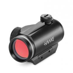Viseur point rouge 1x30 avec montage pour rail Weaver 21mm - Marque HAWKE