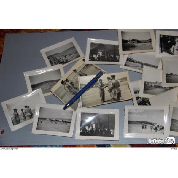 01/02/1952 KENYA CHAMPS DE TIR DE NAKURU CONCOURS DE TIR FRANCO ANGLAIS . LOT PHOTOS RENSEIGNES
