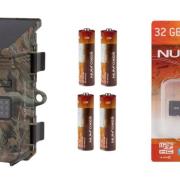 Pack Piège Photographique Num Axes PIE1069 Avec Panneau Solaire Intégré