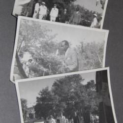 LOT 3 PHOTOS CÉRÉMONIE MODIBO KEITA PRÉSIDENT DU SOUDAN - MALI LE JOUR DE SON ÉLECTION ( 1960 )