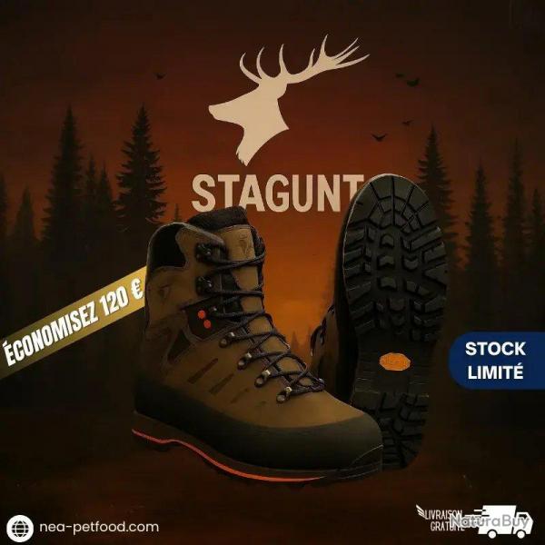 STAGUNT Chaussure pour chasseurs ACTIFS modele IDA