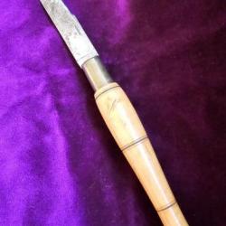 Ancient grand couteau pliant "Nontron.", début XXe