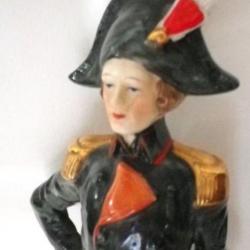 23 cm Figurine en porcelaine Soldat historique - Maréchal de l'Empire