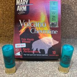 1 Boite MaryArm Volcano Chevrotine 21 grains cal.12, 450m/s !!!