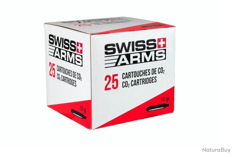 Lot 100 Cartouches De Co2 Swiss Arms 