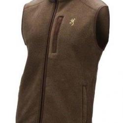 Gilet sans manche polaire kaki Summit BROWNING