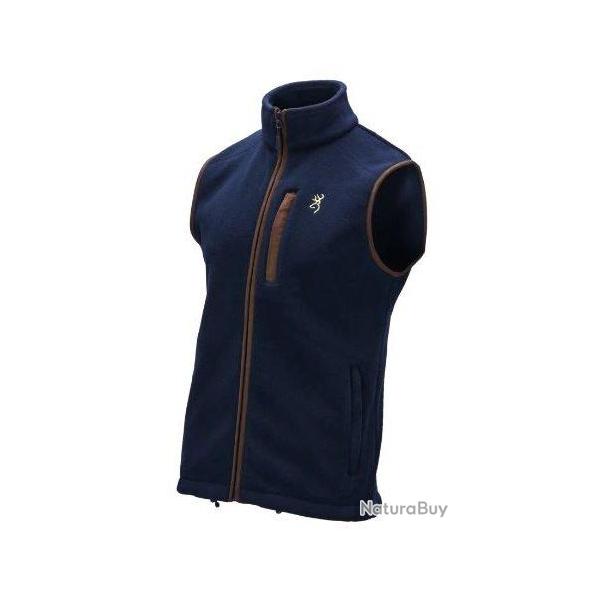 Gilet sans manche polaire bleu Summit BROWNING