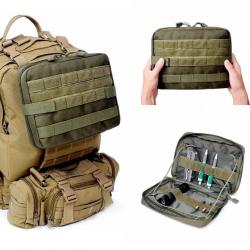 Sac organisateur militaire pour homme, sac a dos pour la randonnée - Vert