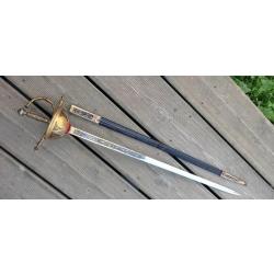 Épée sabre Fleuret style Toledo spain Espagne complet