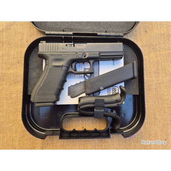 Pistolet Glock 17 gen 4  9x19 top accasion tat impeccable