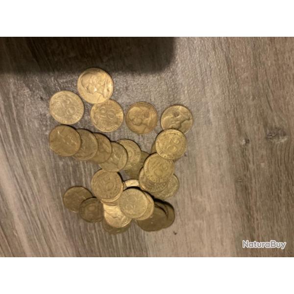 Pices de 20 centimes de franc