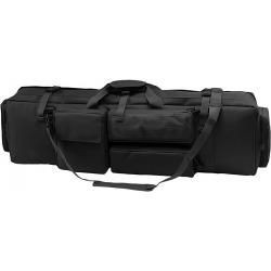HOUSSE DE TRANSPORT POUR 2 CARABINES + MUNITIONS ET ACCESSOIRES - NOIR - LIVRAISON GRATUITE