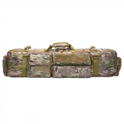 HOUSSE DE TRANSPORT POUR 2 CARABINES + MUNITIONS ET ACCESSOIRES - CAMO - LIVRAISON GRATUITE